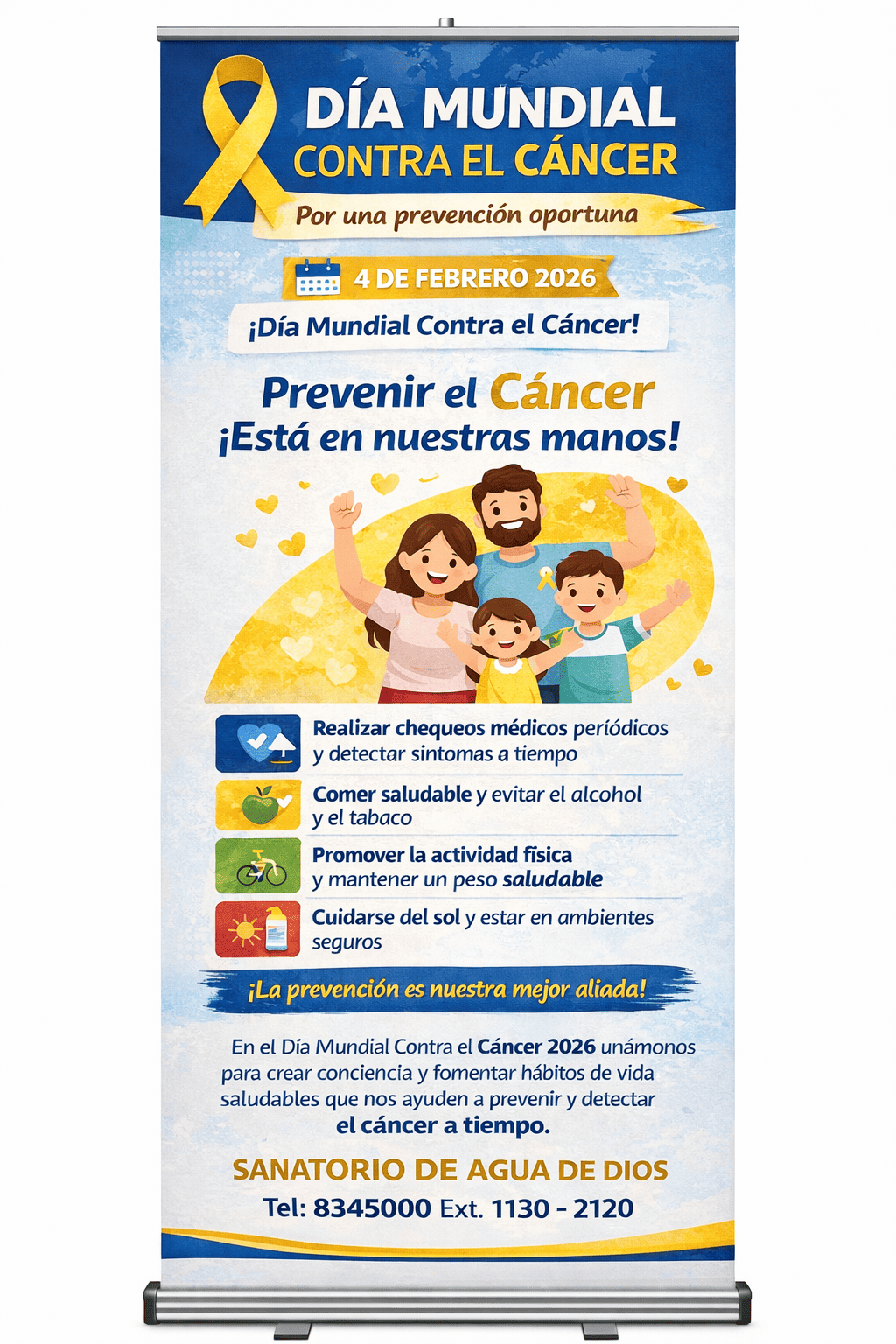 Día Mundial Contra el Cáncer