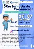 Tercera Jornada Nacional de Vacunación
