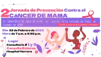 Segunda jornada de prevención contra el cáncer de seno